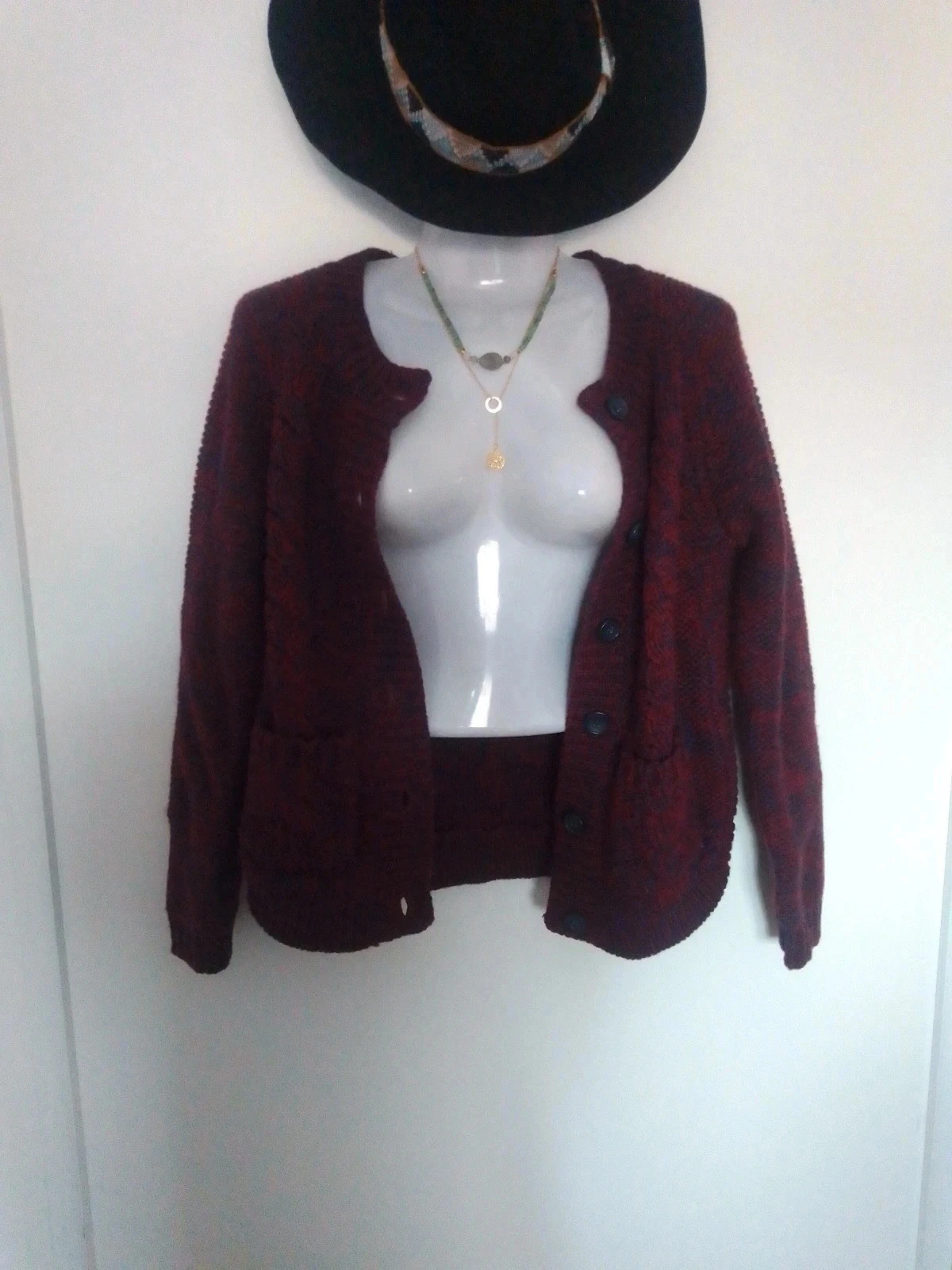 Joli Gilet intemporel  chattawak 34/36